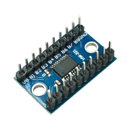 FULLWAT - DCDC-ELR05-0.1A. Module ascenseur/abaisseur DC/DC  de 0,55W. Entrée: 1,2 ~ 3,5Vdc. Sortie: 1,65 ~ 5,5Vdc / 0 ~ 0,1A