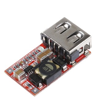 FULLWAT - DCDC-RED12-0.7A. Module abaisseur DC/DC  de 12W. Entrée: 6,5 ~ 24Vdc. Sortie: 5Vdc / 0 ~ 2A