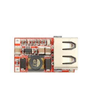 FULLWAT - DCDC-RED12-0.7A. Module abaisseur DC/DC  de 12W. Entrée: 6,5 ~ 24Vdc. Sortie: 5Vdc / 0 ~ 2A