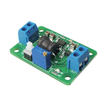 FULLWAT - DCDC-RED30-2.5A. Module abaisseur DC/DC  de 30W. Entrée: 5 ~ 24Vdc. Sortie: 0,87 ~ 18Vdc / 0 ~ 2,5A