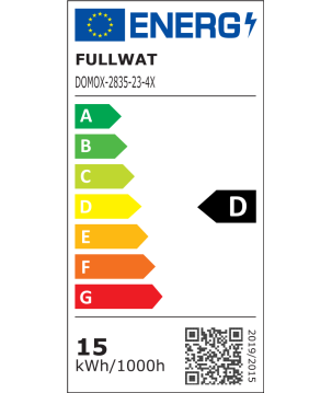 FULLWAT - DOMOX-2835-23-4X. Striscia LED standard.2300K- Oro- 24Vdc- 1900 Lm/m