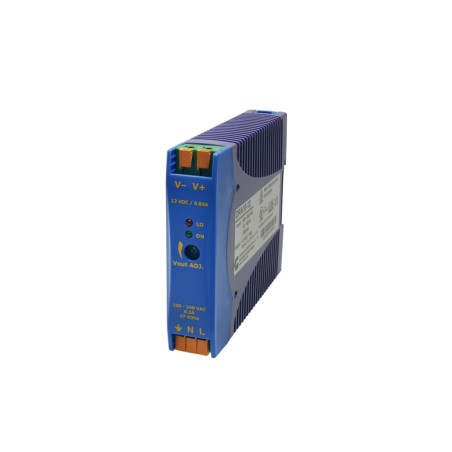 FULLWAT - DRA10-12.  Fuente de alimentación conmutada de 10W. 90 ~ 265  Vac - 12Vdc / 0,84A