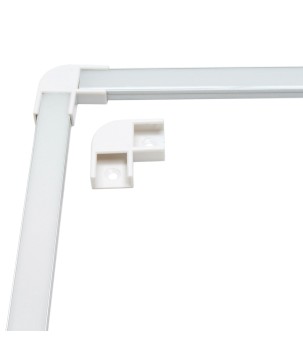 FULLWAT - ECOX-108S-90ANG. Clip di fissaggiocolore  bianco