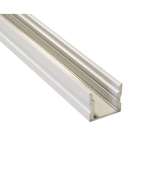 FULLWAT - ECOX-15S-2-BL-LZO. Perfil de aluminio de superficie anodizado - 2000mm - IP40