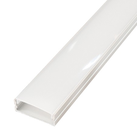 FULLWAT - ECOXM-10S-2D. Aluminum profile  for surface mounting. Anodized.  2000mm