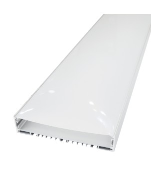 FULLWAT - ECOXM-150S-2D. Aluminum profile  for surface | suspended mounting. Anodized.  2000mm