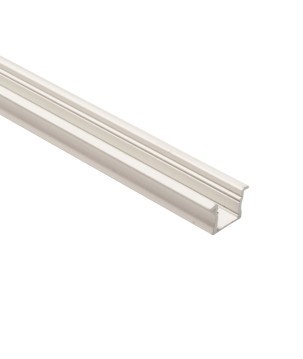 FULLWAT - ECOXM-15E-BL-2D/P. Aluminum profile  for recessed mounting. White.  2000mm