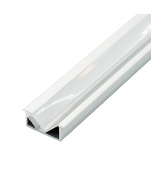 FULLWAT - ECOXM-22E-2D. Aluminum profile  for for furniture mounting. Anodized.  2000mm