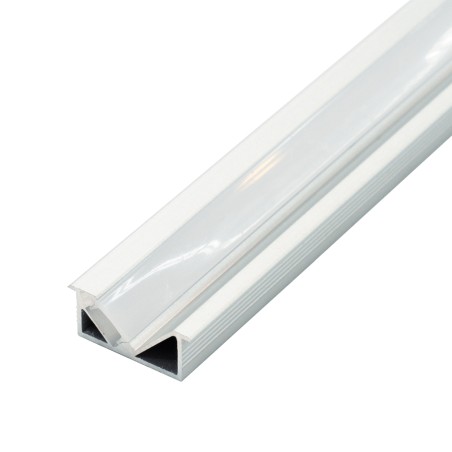 FULLWAT - ECOXM-22E-2D. Aluminum profile  for for furniture mounting. Anodized.  2000mm