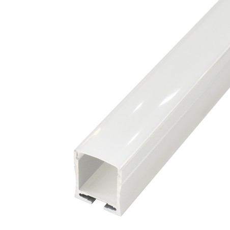 FULLWAT - ECOXM-27S-2D.  Profil de surface | suspendre en aluminium  anodisé - 2000mm - IP40