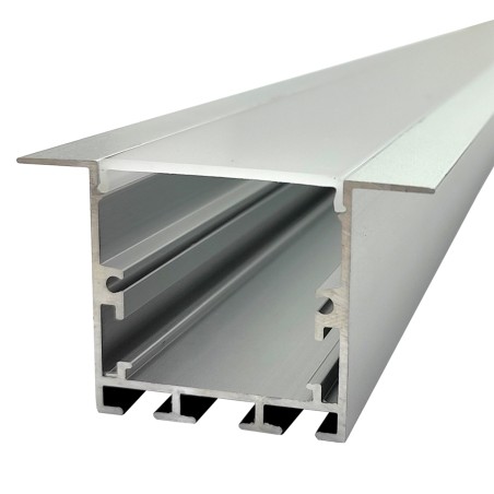 FULLWAT - ECOXM-35E2-2D. Aluminum profile  for recessed mounting. Anodized.  2000mm