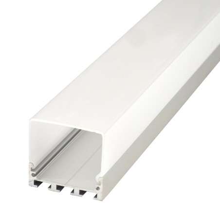 FULLWAT - ECOXM-42-2D.  Profil de surface | suspendre en aluminium  anodisé - 2000mm - IP40