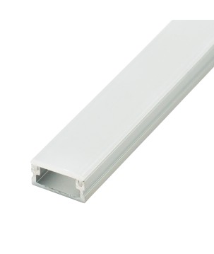 FULLWAT - ECOXM-7SW-2D.  Profil de surface en aluminium  anodisé - 2000mm - IP64