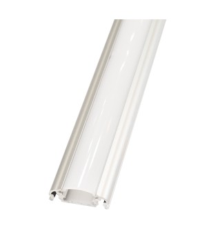 FULLWAT - ECOXM-MINI9-2D. Aluminum profile  for surface mounting. Anodized.  2000mm