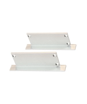 FULLWAT - ECOXM-PD-2D. Aluminum profile  for surface mounting. Anodized. for skirting board shape. 2000mm