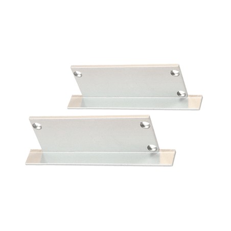 FULLWAT - ECOXM-PD-2D. Aluminum profile  for surface mounting. Anodized. for skirting board shape. 2000mm