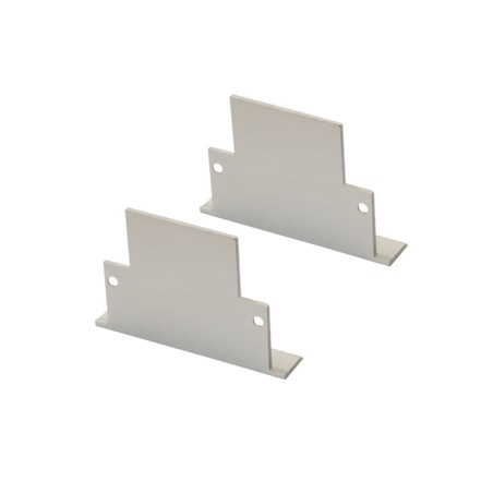 FULLWAT - ECOXM-SPOT1E-2D. Aluminum profile  for recessed mounting. Anodized.  2000mm