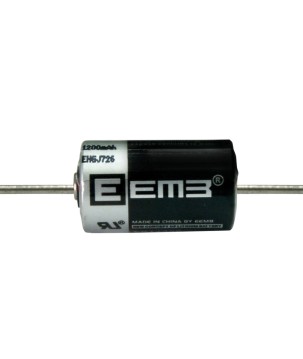 EEMB - ER14250-AX.Bateria de lítio cilíndrica de Li-SOCl2. Modelo ER14250. 3,6Vdc / 1,100Ah