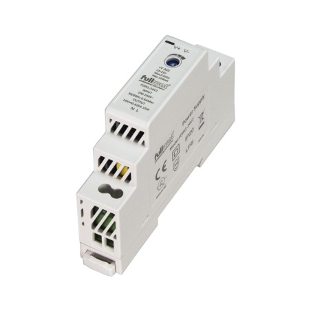 FULLWAT - FDIN1-24V2.  Fuente de alimentación conmutada de 15,1W. 100 ~ 240 Vac - 24Vdc / 0,63A