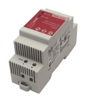 FULLWAT - FDIN2-24.  Fuente de alimentación conmutada de 24W. 90 ~ 264 Vac - 24Vdc / 1A