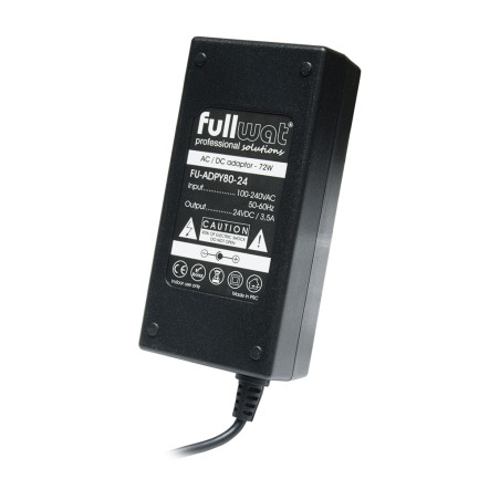 FULLWAT - FU-ADPY80-24. 80W AC/DC voltage adapter.  24 Vdc / 3,75A