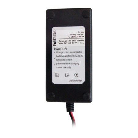 FULLWAT - FU-CLI1200-25-29.  Li-Ion | Li-Po battery charger. 25,2 - 29,4 Vdc / 1,2A