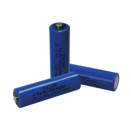 FULLWAT - FU-PL-CR14505M. cylindrical  Lithium battery of Li-MnO2. Modell CR14505. 3Vdc / 1,500Ah