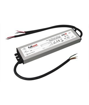 FULLWAT - IPX-20P24ML.  Fonte de alimentação industrial de  200W. 180 ~ 264  Vac  - 24Vdc  / 8,3A