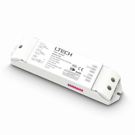 LTECH - KOMV-MULTI/TRIAC. Convertidor de señal de DMX | Dali | Push a TRIAC - 100 ~ 240 Vac