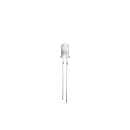 FULLWAT - LED5M-12V-AB. Diode LED Ambre type "5 mm". 12Vdc / 0,020A