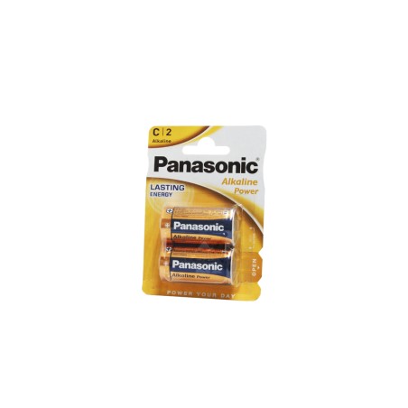 PANASONIC - LR14PB-NE. Pile alcaline format cylindrique / C (LR14). 1,5Vdc