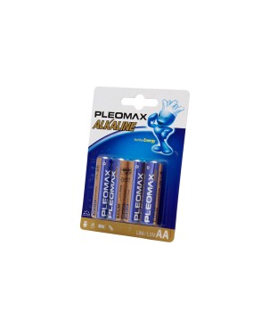 PLEOMAX BY SAMSUNG - LRS6B. Cylindrical shape alkaline battery /  AA (LR06). 1,5Vdc