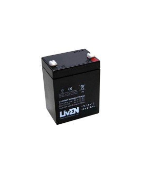 LIVEN - LV2.9-12. Lead Acid rechargeable battery. AGM-VRLA technology.  LV series. 12Vdc. / 2,8Ah 