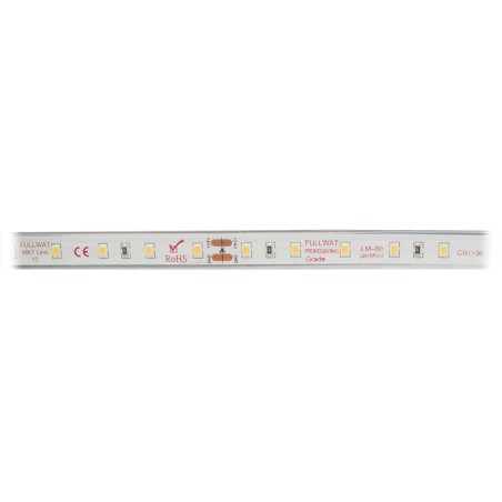 FULLWAT - MKT-2835-PK2-HWX. Professional LED strip. 2550K  - Pink - 24Vdc - 760 Lm/m - IP67