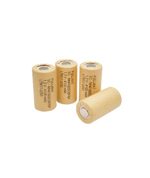 FULLWAT - NH4100SCBFRP. Ni-MH cylindrical rechargeable battery. SC  model . 1,2Vdc / 4,100Ah