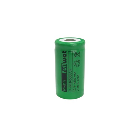 FULLWAT - NH4500CJF. Ni-MH cylindrical rechargeable battery. C model . 1,2Vdc / 4,500Ah