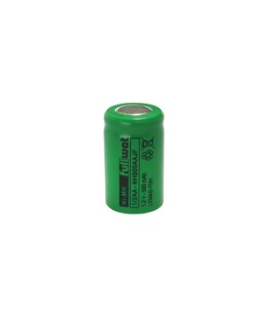 FULLWAT - NH500AAJF. Ni-MH cylindrical rechargeable battery. 1/2AA model . 1,2Vdc / 0,500Ah