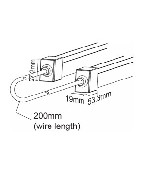 FULLWAT - NL-1120H-JOIN. Conector de unión para Neón LED de la serie NL-1120H-B*