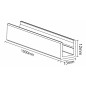 FULLWAT - NL-9410V-PF-AL. Perfil de aluminio para Neón LED de la serie NL-9410V-*