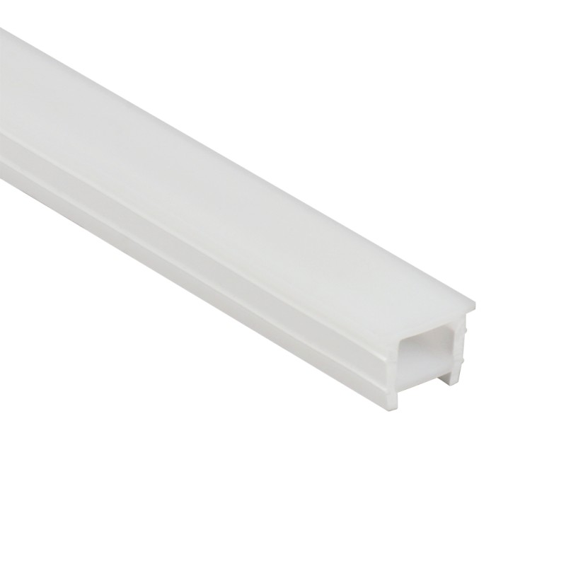 FULLWAT - NLC-1212.Cubierta de Silicona efecto Neon Led de flexión libre con sección rectangular de 12x12mm. 