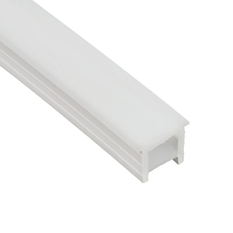 FULLWAT - NLC-1616.Cubierta de Silicona efecto Neon Led de flexión libre con sección rectangular de 16x16mm. 