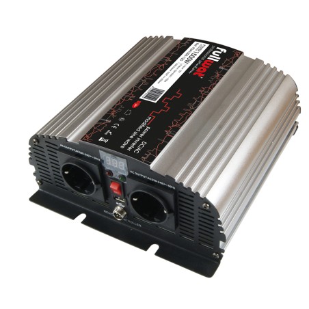 FULLWAT - PDA1500-12D. DC/AC Voltage converter 1500W of  modified sine wave. 9,5 ~ 16Vdc - 220 ~ 240Vac