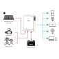 FULLWAT - PDA5500-STATION. DC/AC Voltage converter 5500W of  pure sine wave. 48Vdc - 230Vac