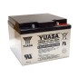 YUASA - REC26-12I. Lead Acid rechargeable battery. AGM-VRLA technology. REC series. 12Vdc. / 26Ah 