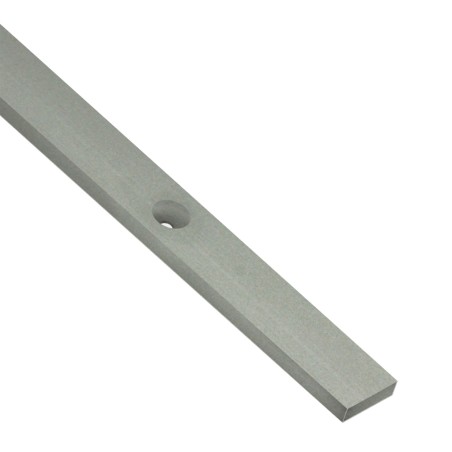 FULLWAT - TECOX-TWO. Aluminum profile  for flat plate mounting. Anodized.  1000mm