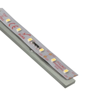 FULLWAT - TECOX-TWO. Aluminum profile  for flat plate mounting. Anodized.  1000mm