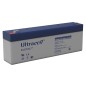 ULTRACELL - UL2.4-12. Lead Acid rechargeable battery. AGM-VRLA technology. UL series. 12Vdc. / 2,4Ah 