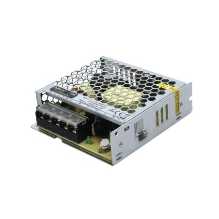 FULLWAT - MYNOX-075P24.  Fuente de alimentación conmutada de 75W. 90 ~ 264 Vac - 24Vdc / 3,2A