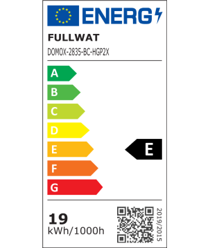 FULLWAT - DOMOX-2835BC-HGP2X50. LED-Streifen  normal. 3000K - Warmweiß - 24Vdc - 2040 Lm/m - IP20