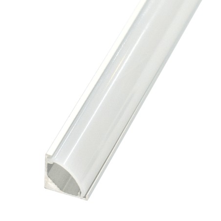 FULLWAT - ECOXM-45D-2D. Aluminum profile  for corner mounting. Anodized.  2000mm